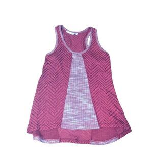 🛍️ADIKTD RED & WHITE RACERBACK TANK